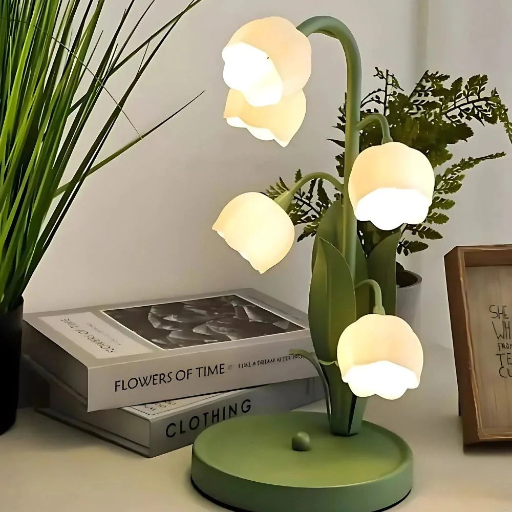 Bell Orchid Lamp