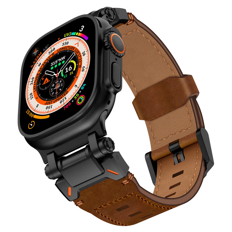 Explorer Crazy Horse Lederarmband für Apple Watch