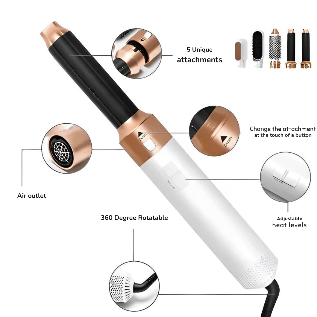 inAirWrap Pro™ 5in1 - Haarstyler