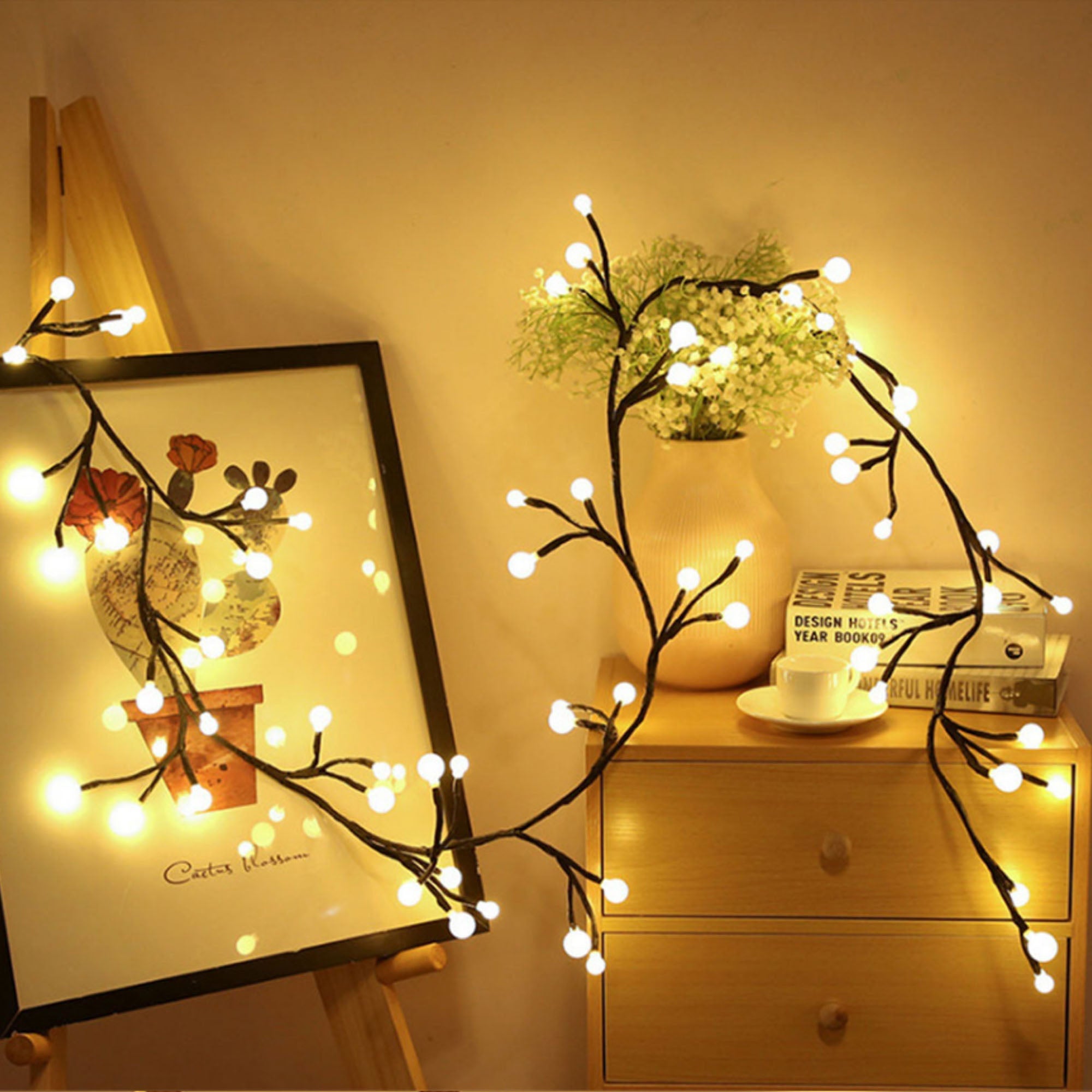 Enchanted Willow Vine Wall Light