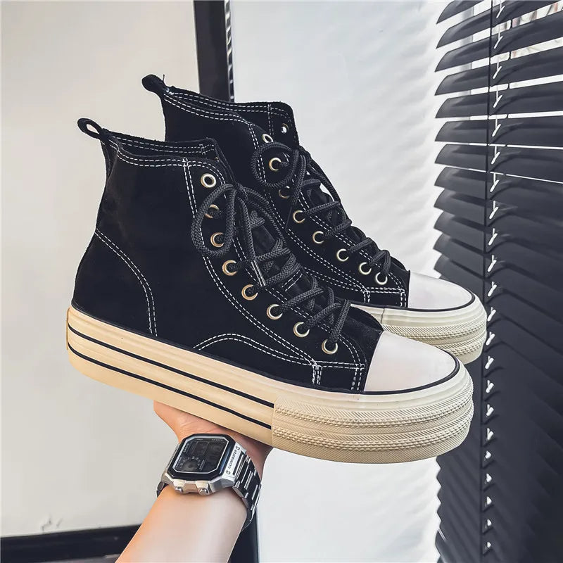 Vanguard Suede Platform High Tops