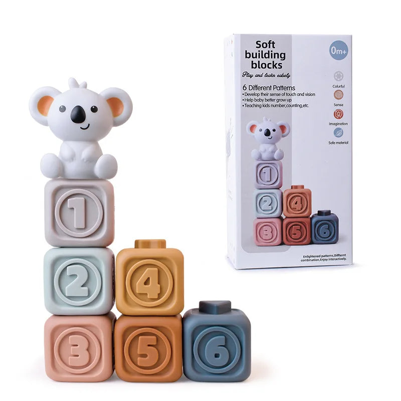 Koala Cubes™ - stabletårn - tyggeleker for babyer