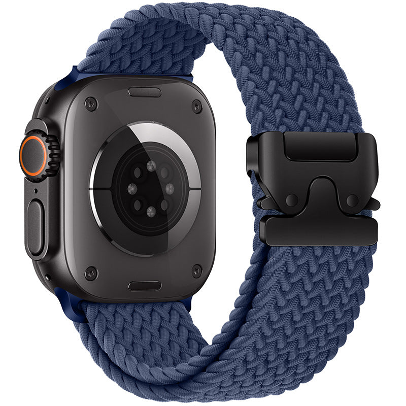 Nylon Flettet Rem For Apple Watch