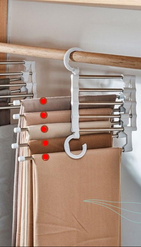 Multifunctional trouser hanger