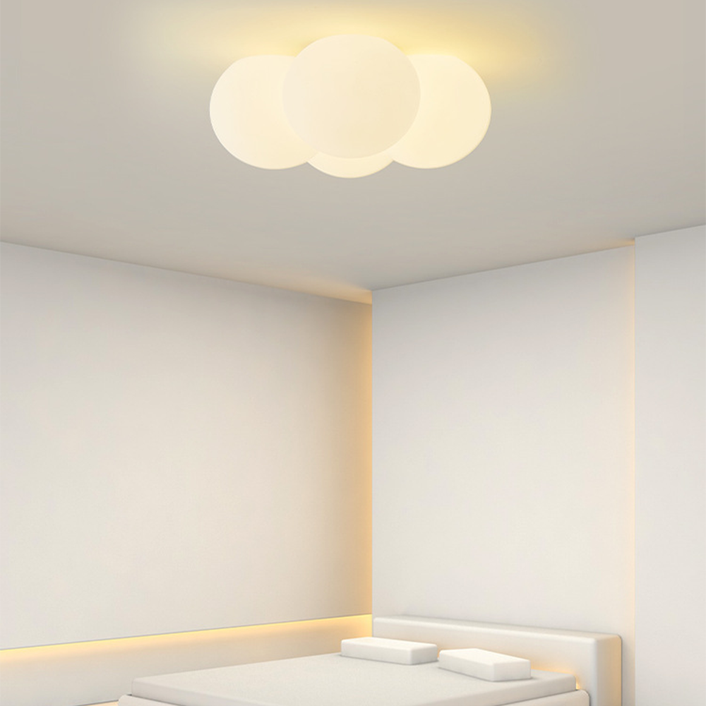 White Cloud Bubbles-plafondlamp - Modern LED-armatuur voor woonkamer, slaapkamer, hal