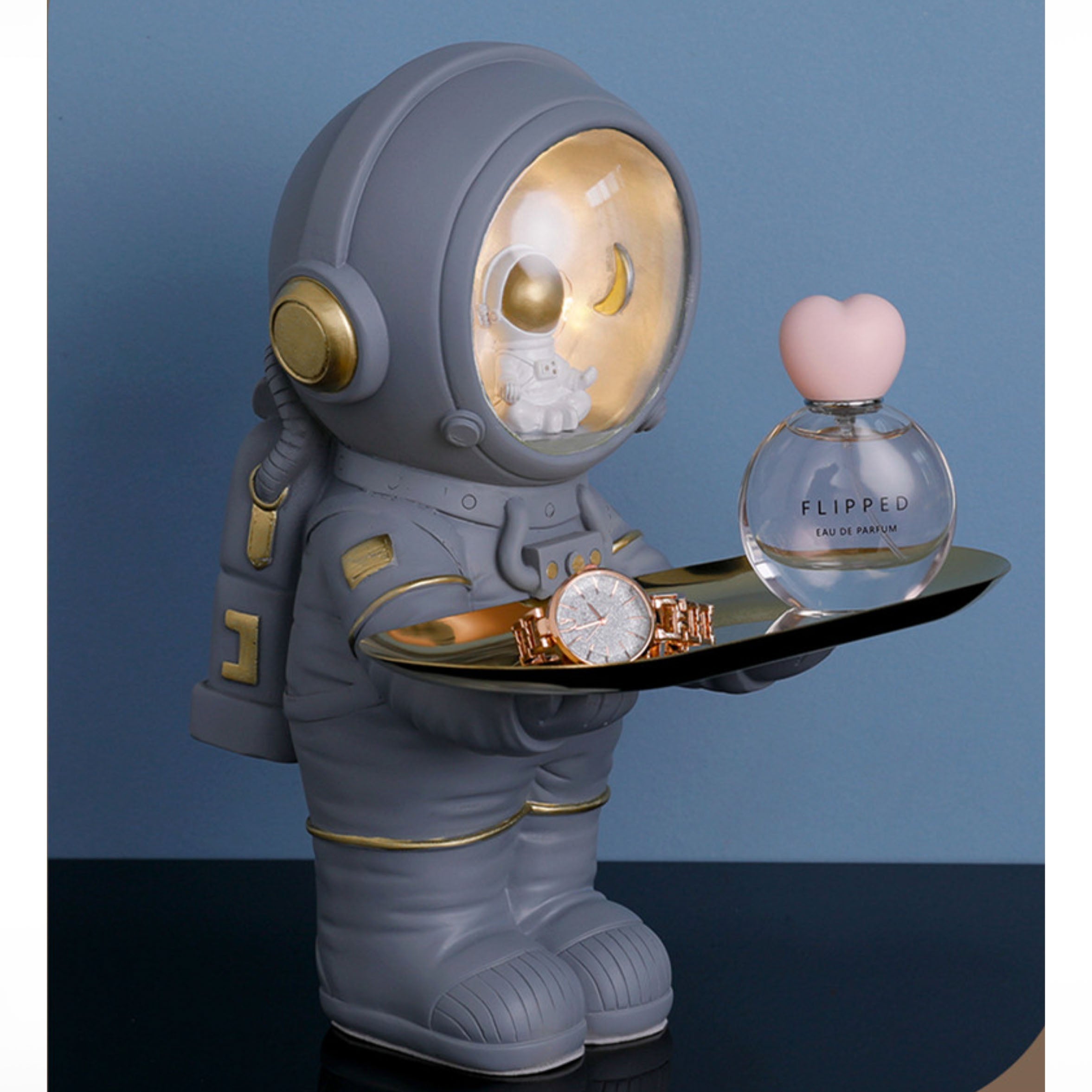 Astronaut Lamp - Spaceman Storage Tray - 2 Colours