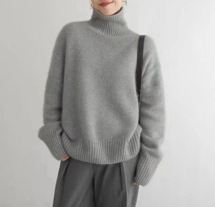 Olivia - Klassischer Rollkragenpullover