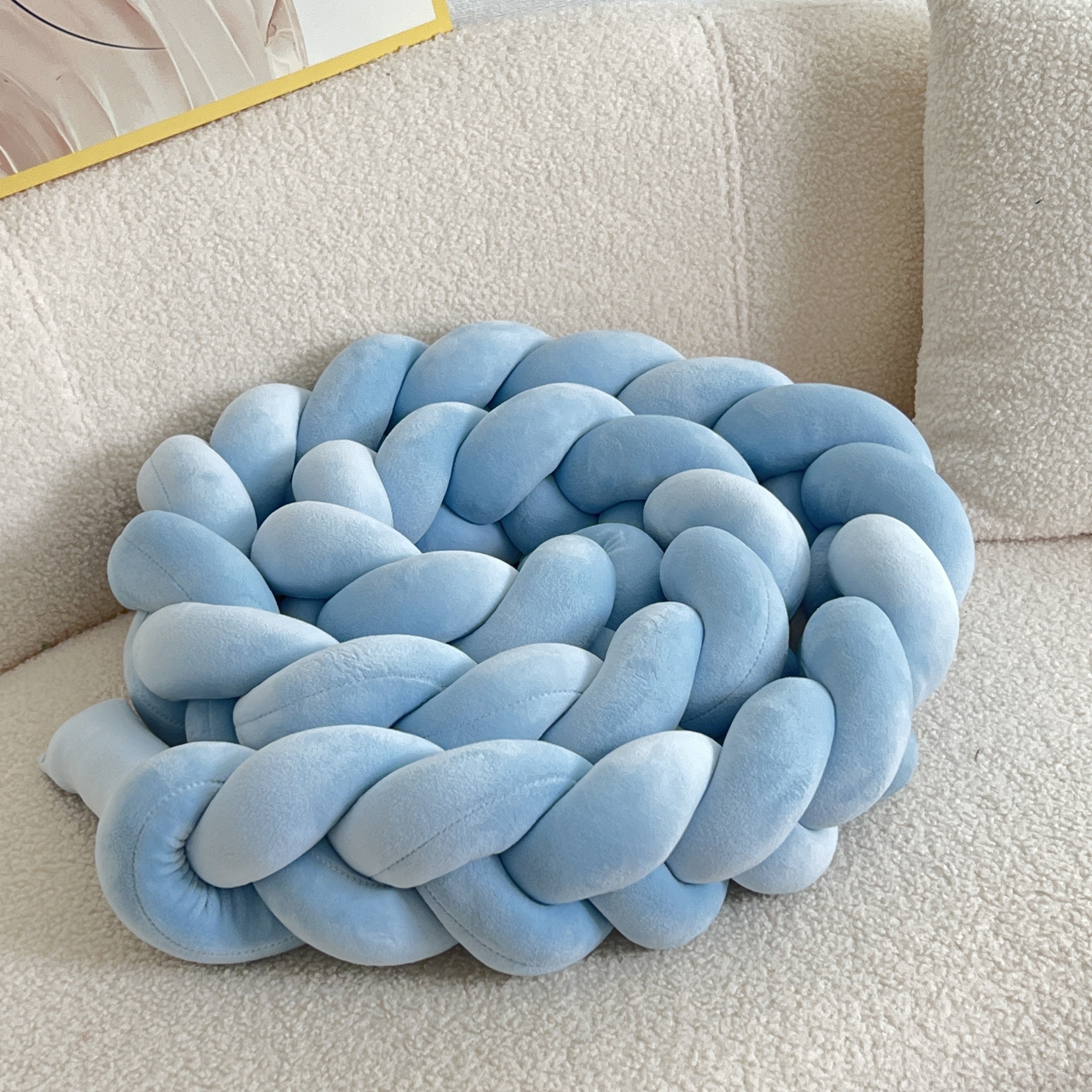 CushionWave – Waschbares Bodenkissen mit geometrischem Design für einen modernen Stil