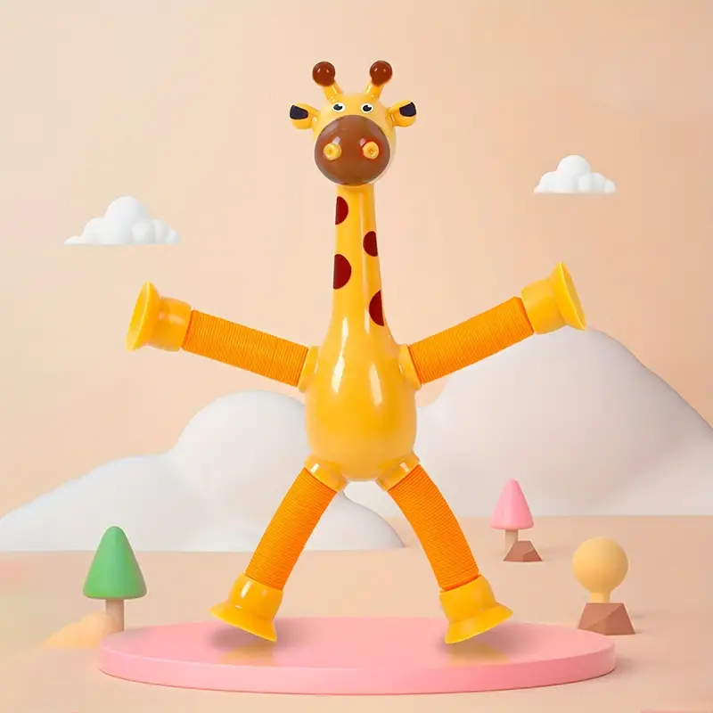 Giddy Giraffe teleskopisk leketøyssett