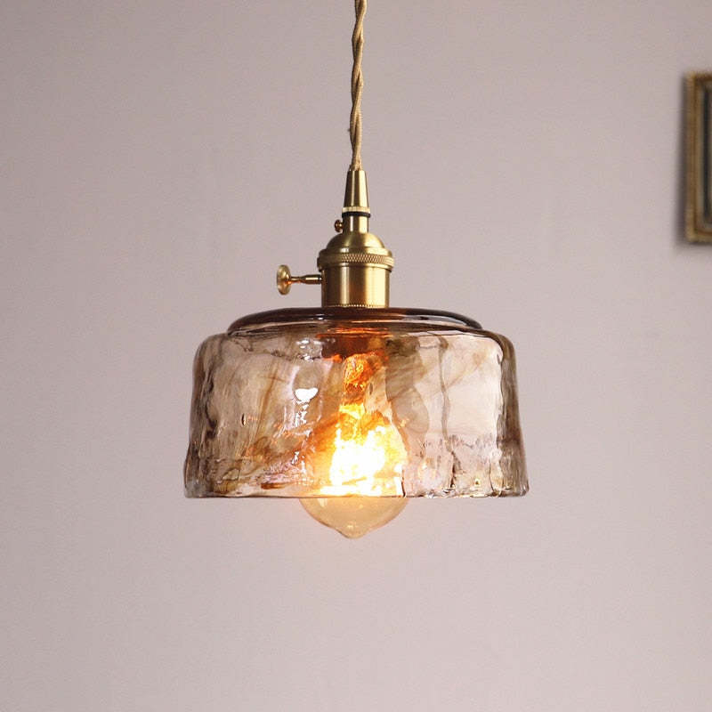 Vintagea - LED Retro Pendellampa i guldmetall