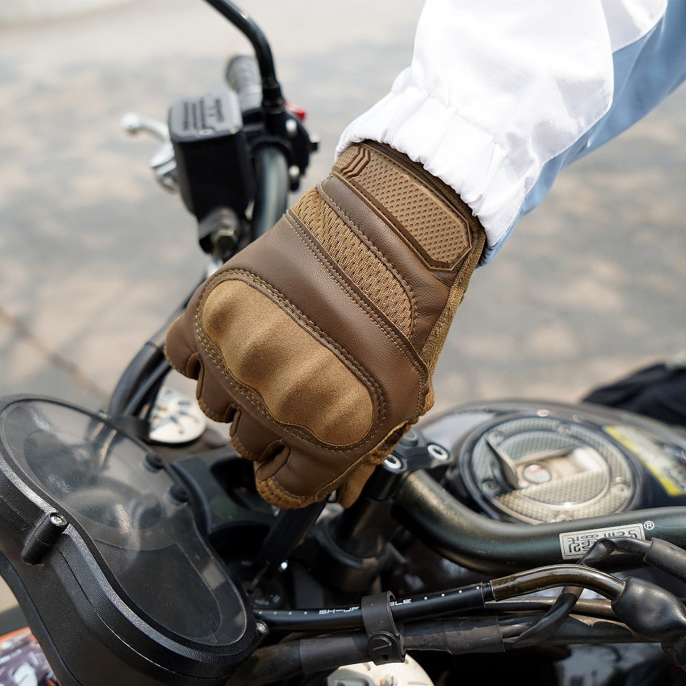 Touchscreen-Lederhandschuhe