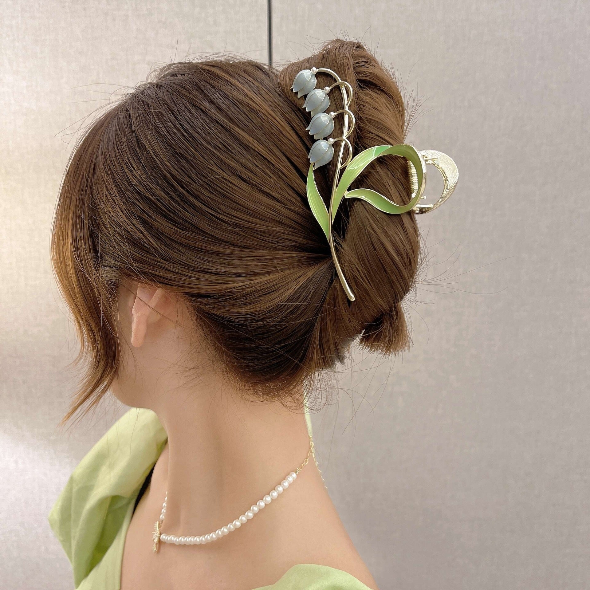 Lily Of The Valley Hair Clip