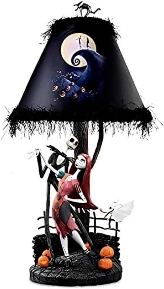 Ny Halloween Hem Sovrum Jack Glödande Bordslampa LED Lampa Halloween Bordslampa