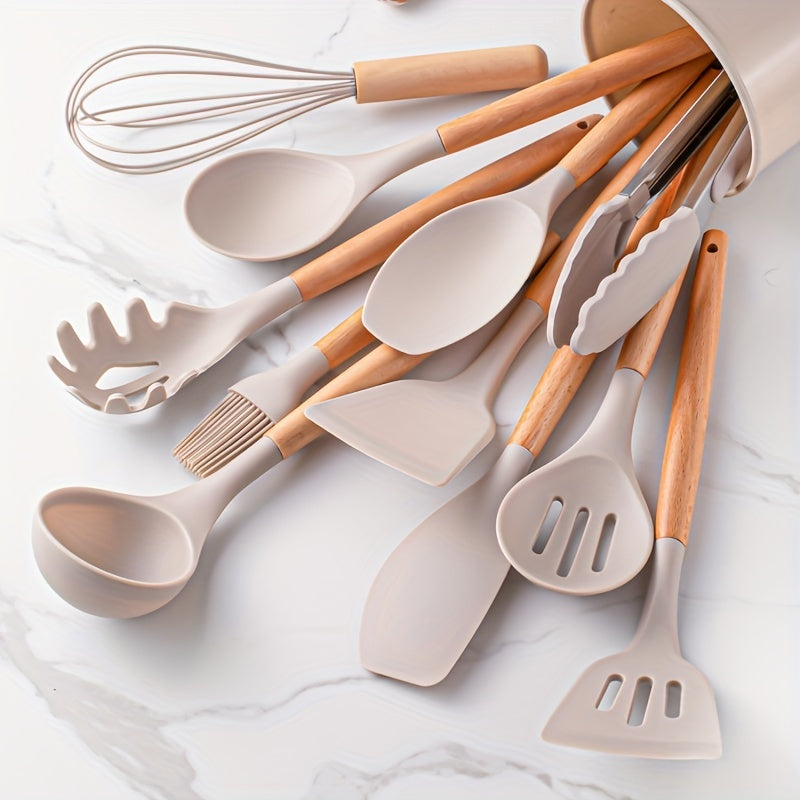 SilicoWare – 12-Piece Silicone Kitchen Utensil Set