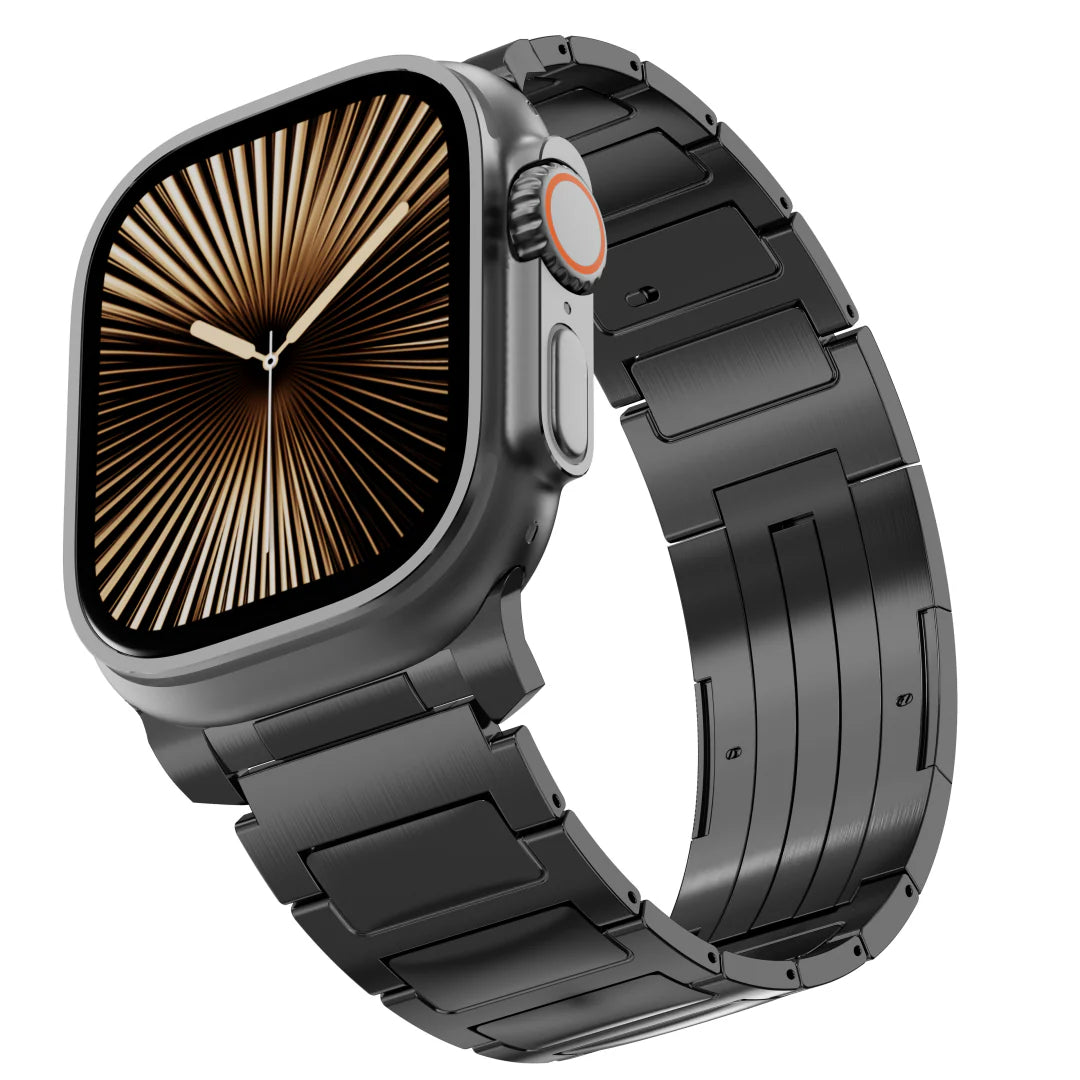 Titanium Link Armband für Apple Watch