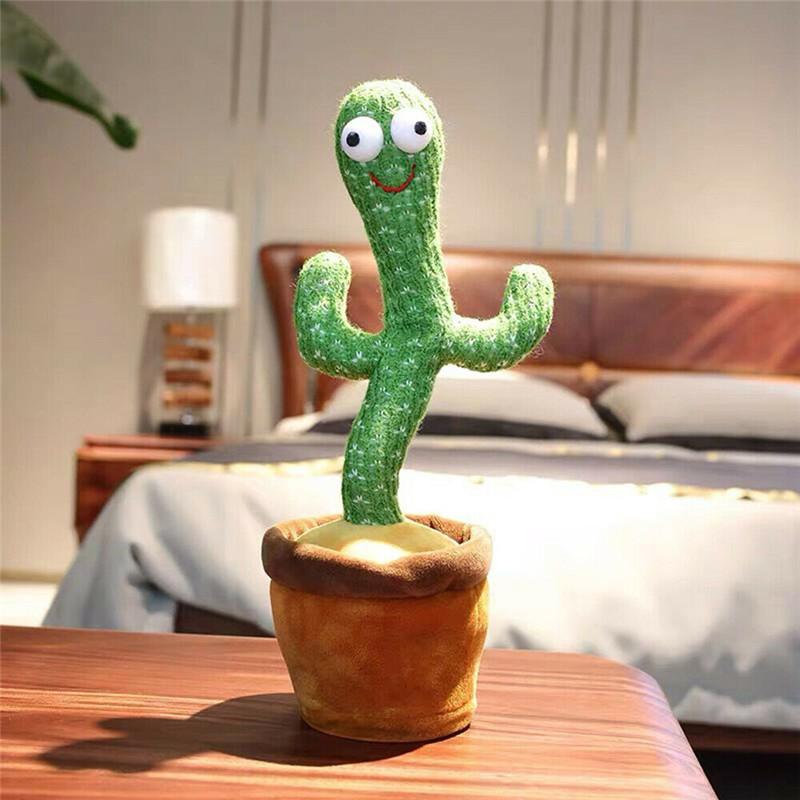 Happy Cactus™ - Leksak som reagerar på ljud - Dansande kaktus