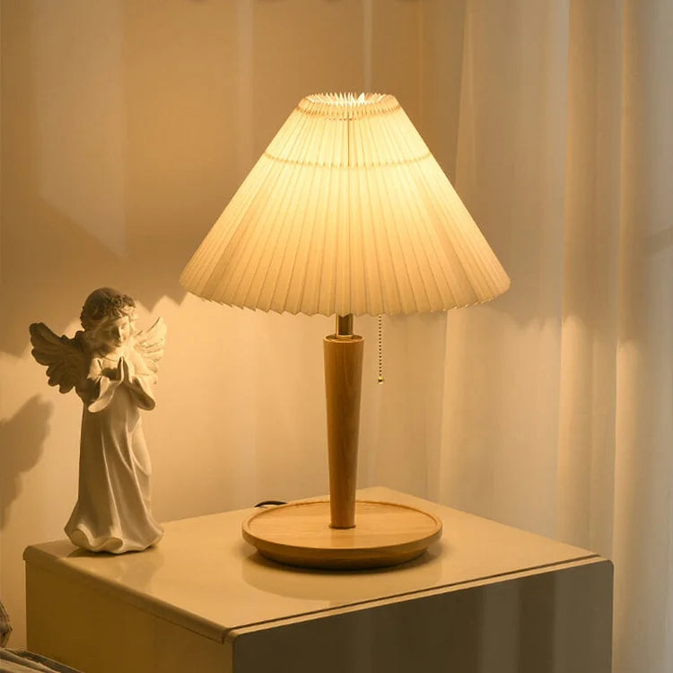 VintageLumi – Lampe rétro en bois