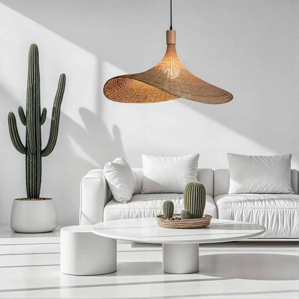 Lampe en bambou Ren