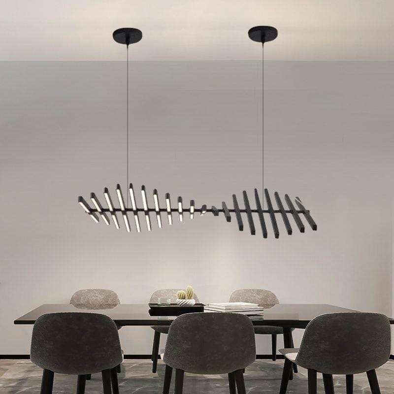 The Fishbone Chandelier