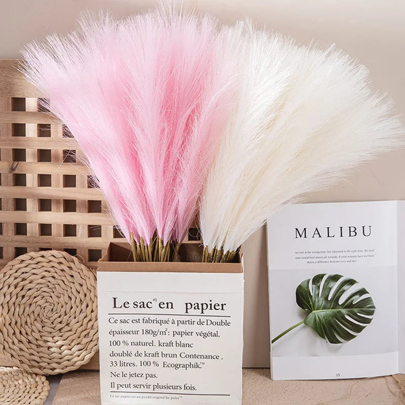 FluffBloom - Fluffy Pampas Artificial Flowers