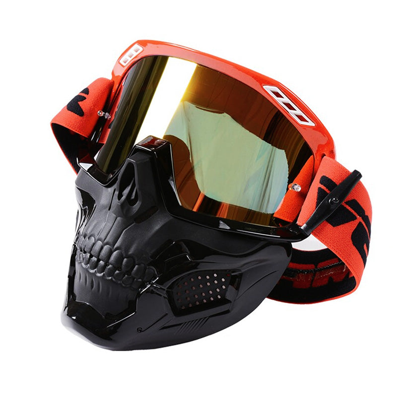 Totenkopf Motorradbrille