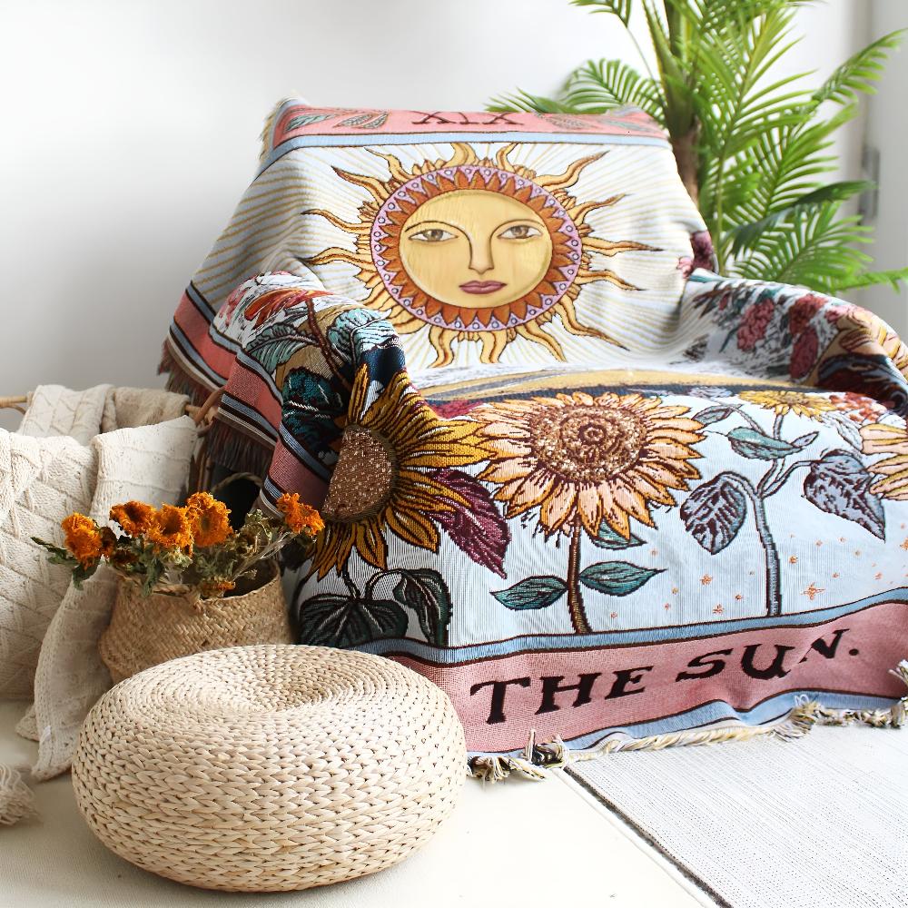 Boho Sol Tapestry Teppe