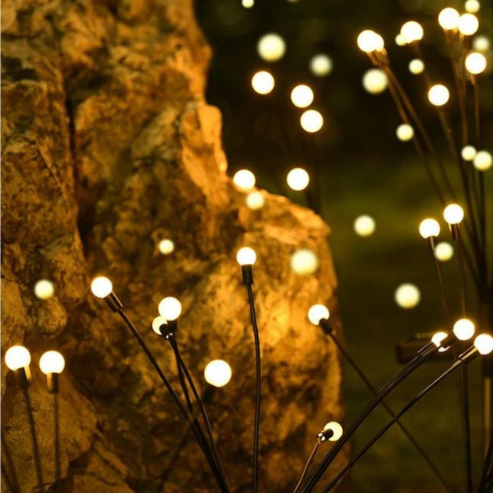 Solar Powered Firefly Garden Lights