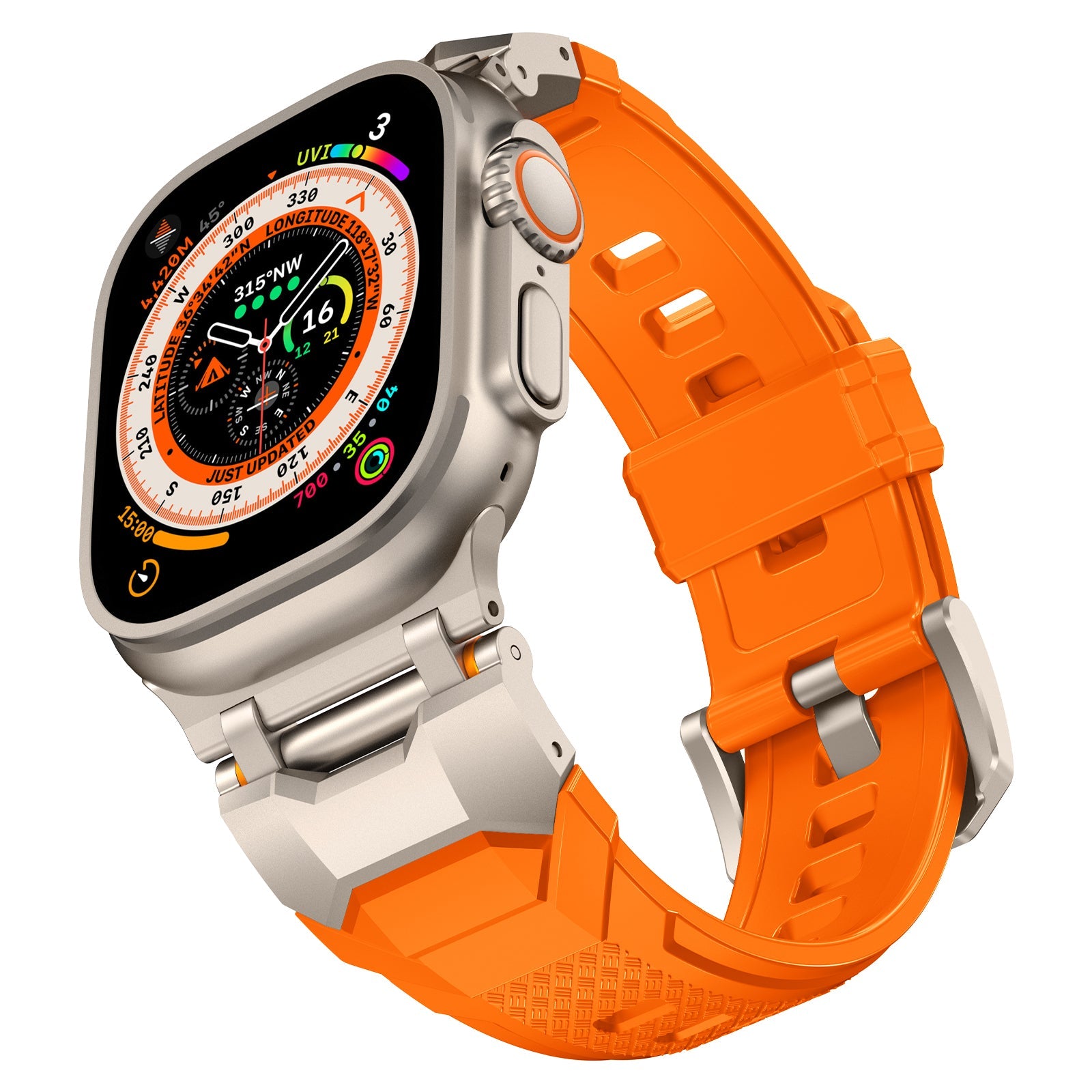 Sharp Wings FKM Rubber Band For Apple Watch