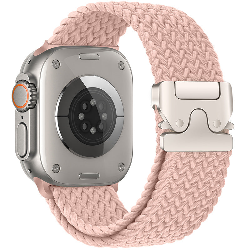 Nylon Flettet Rem For Apple Watch