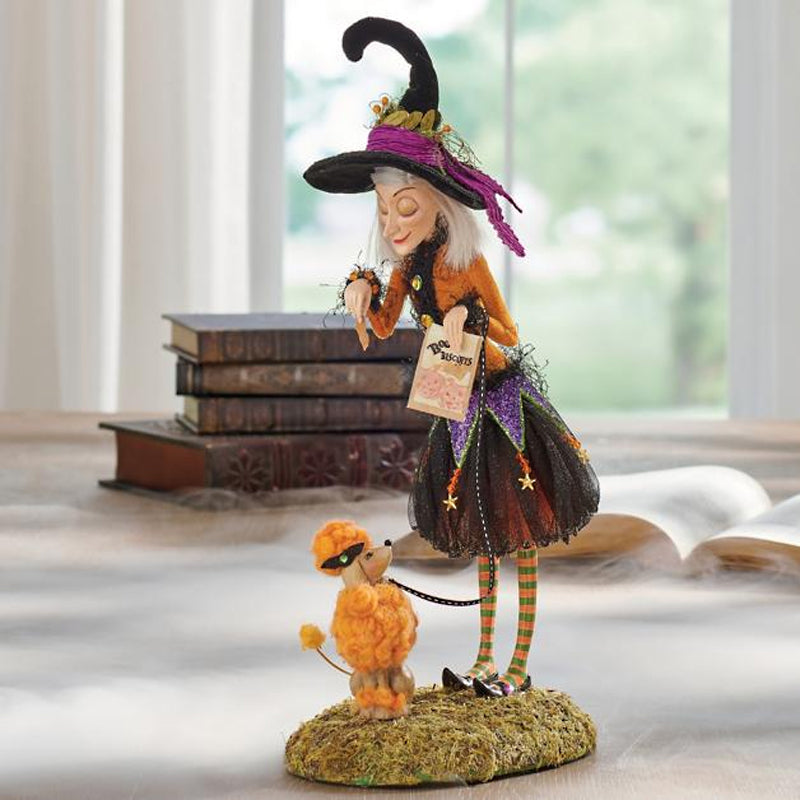 Halloween Witch Resin -koriste