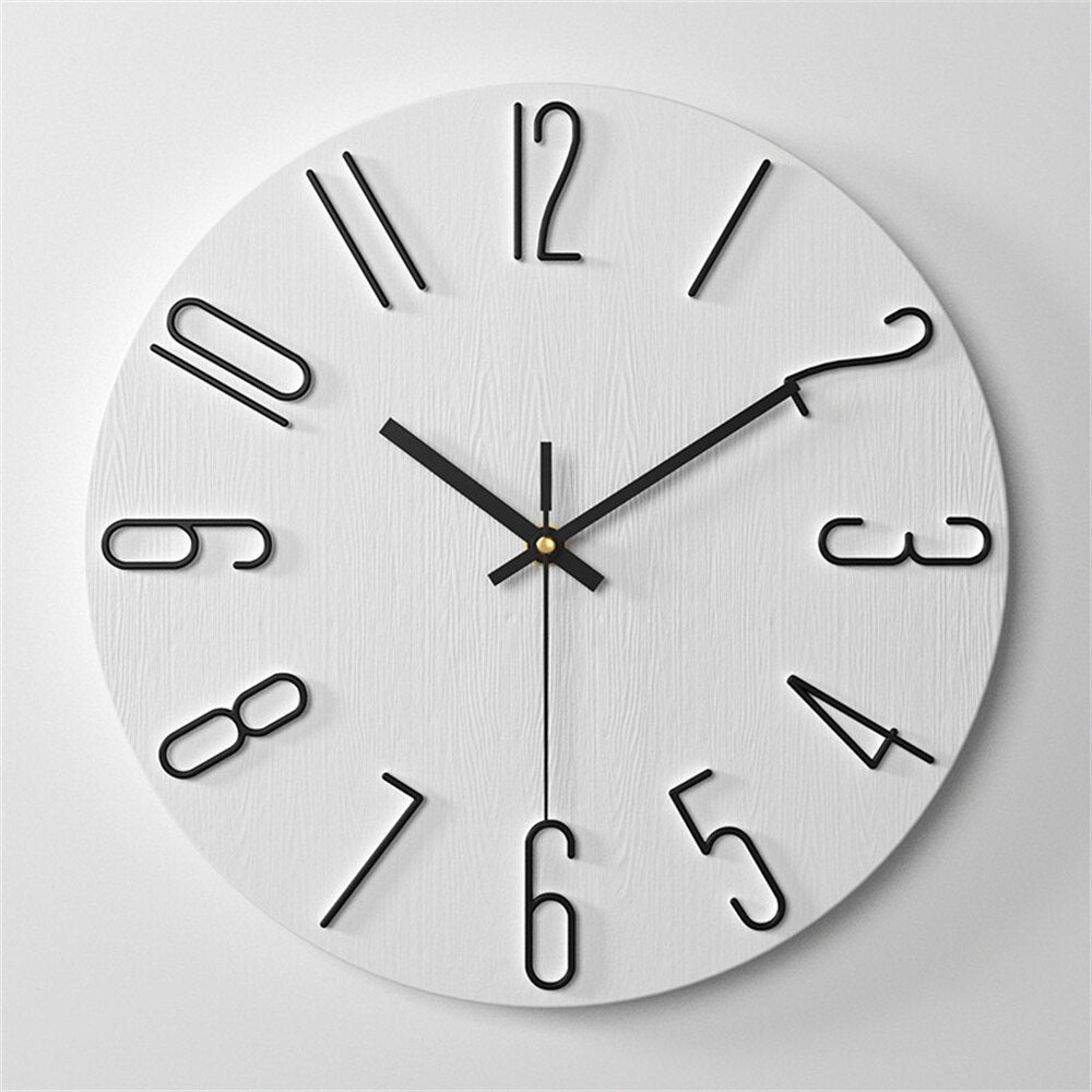 GlowTech - Modern Plastic Wall Clock