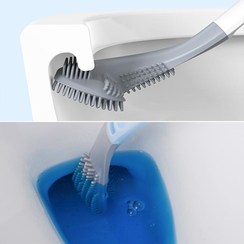 Long Handle Flexible Silicone Golf Toilet Brush