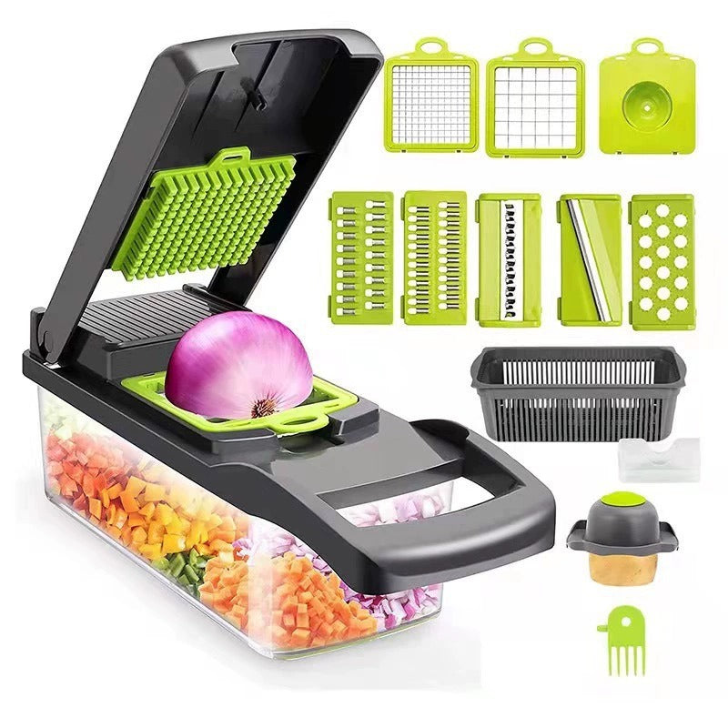 SaladBox™ verbeterde 9-in-1 saladehakker