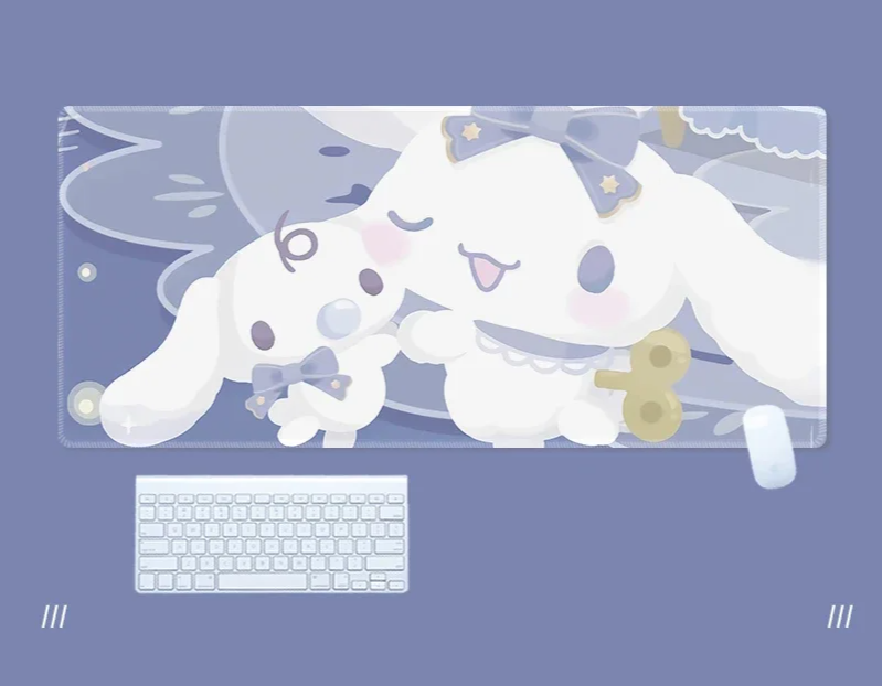 Cinnamoroll Kuromi Deskmat