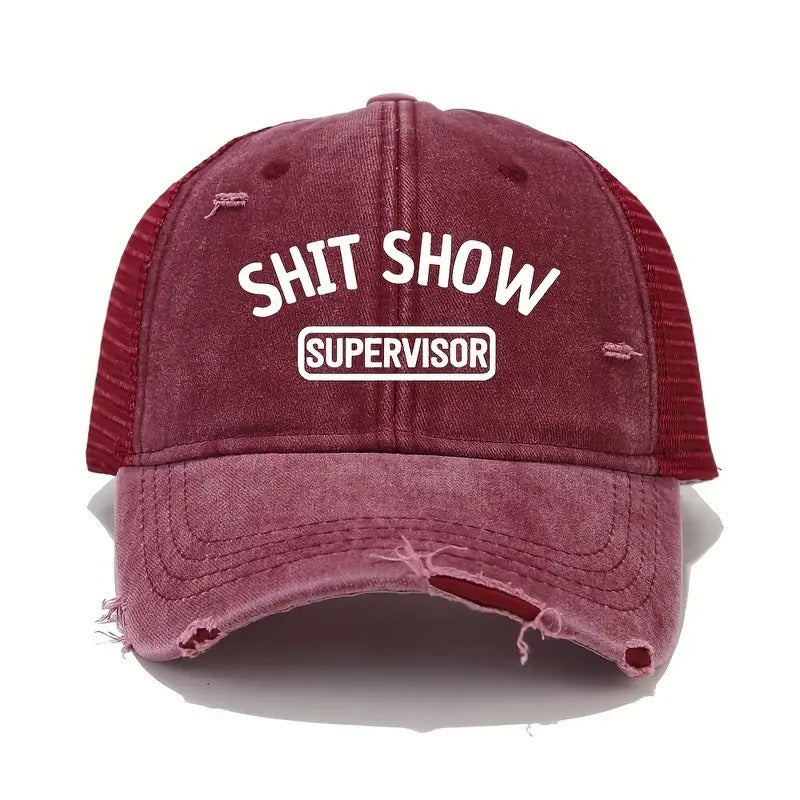 Shit Show Supervisor baseballkeps