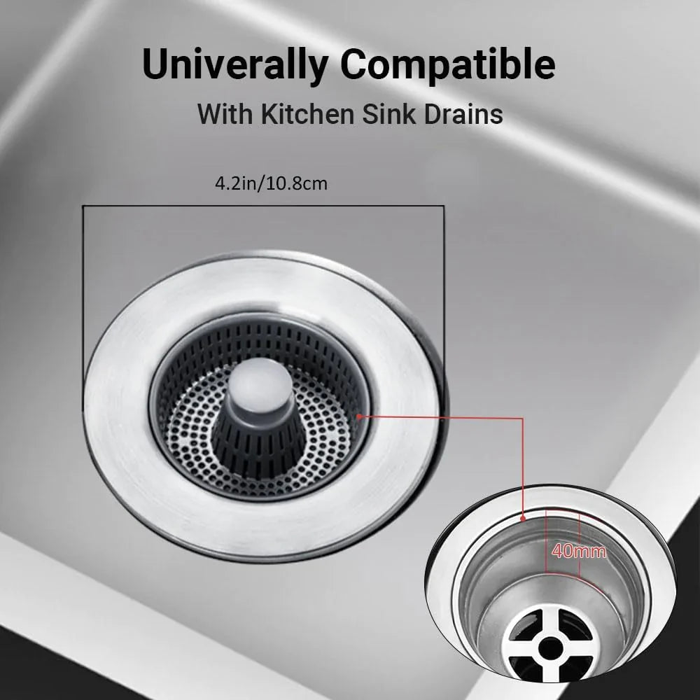 AquaFlow™ 3-in-1 Stainless Steel Sink Aid