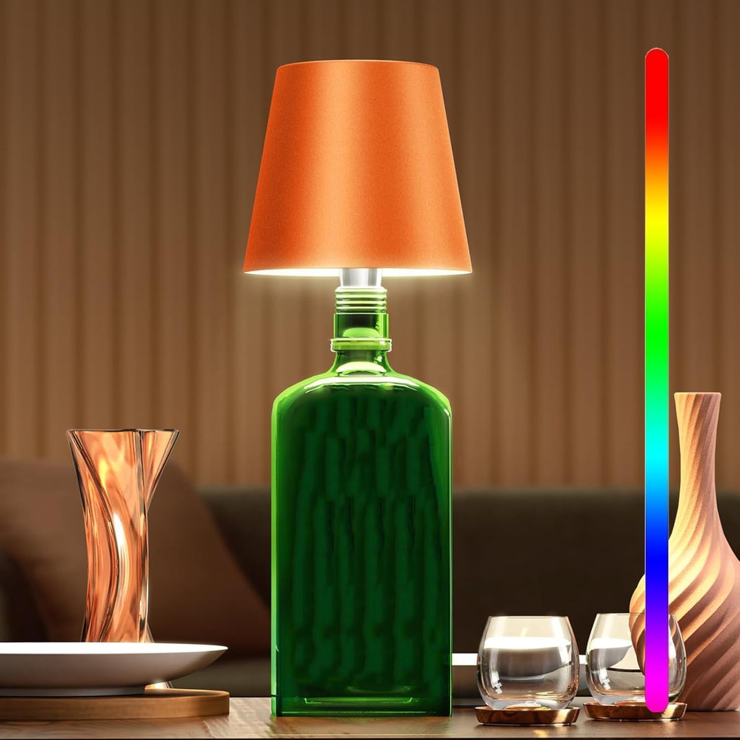 Beleuchtung Flasche Lampe