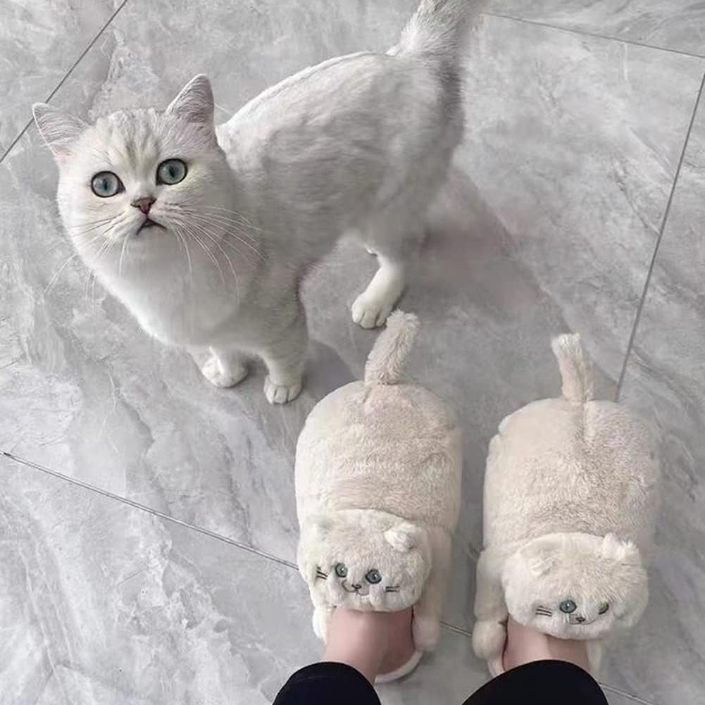 Pantofole di peluche per gatti FelineFuzz