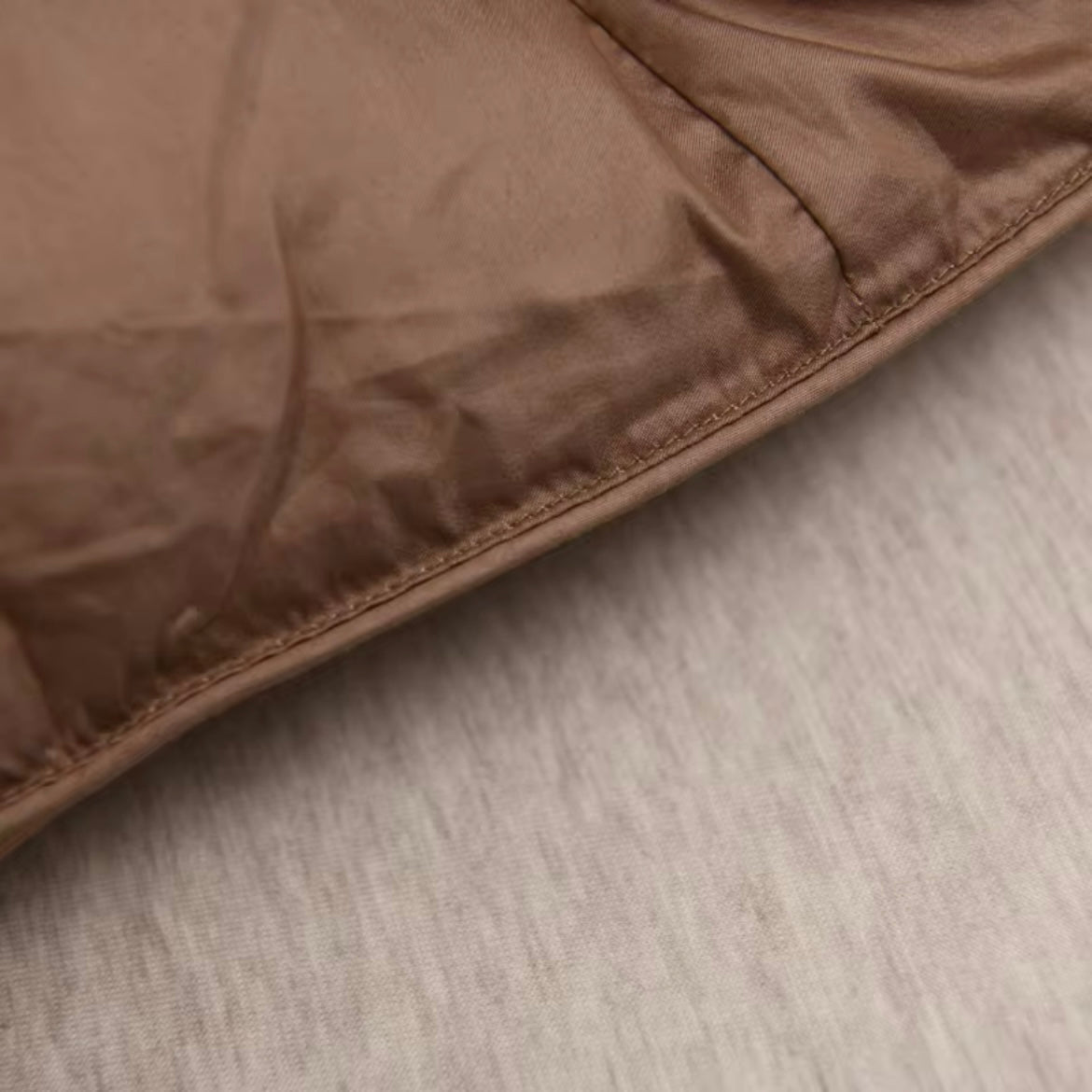 Splendore Brown Goose Down Comforter