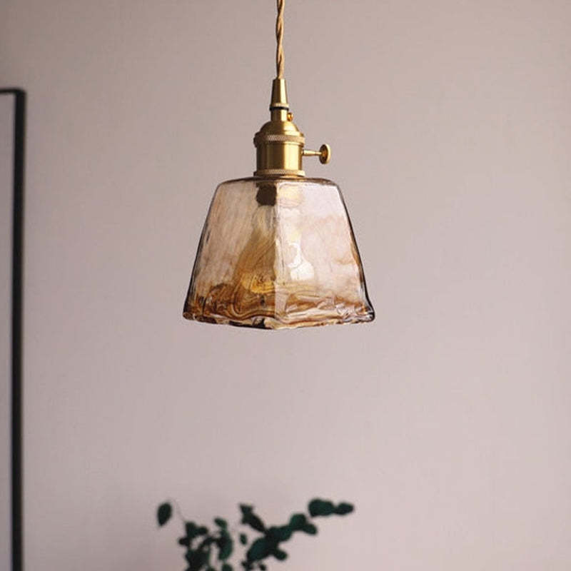 Vintagea - LED Retro Pendellampa i guldmetall