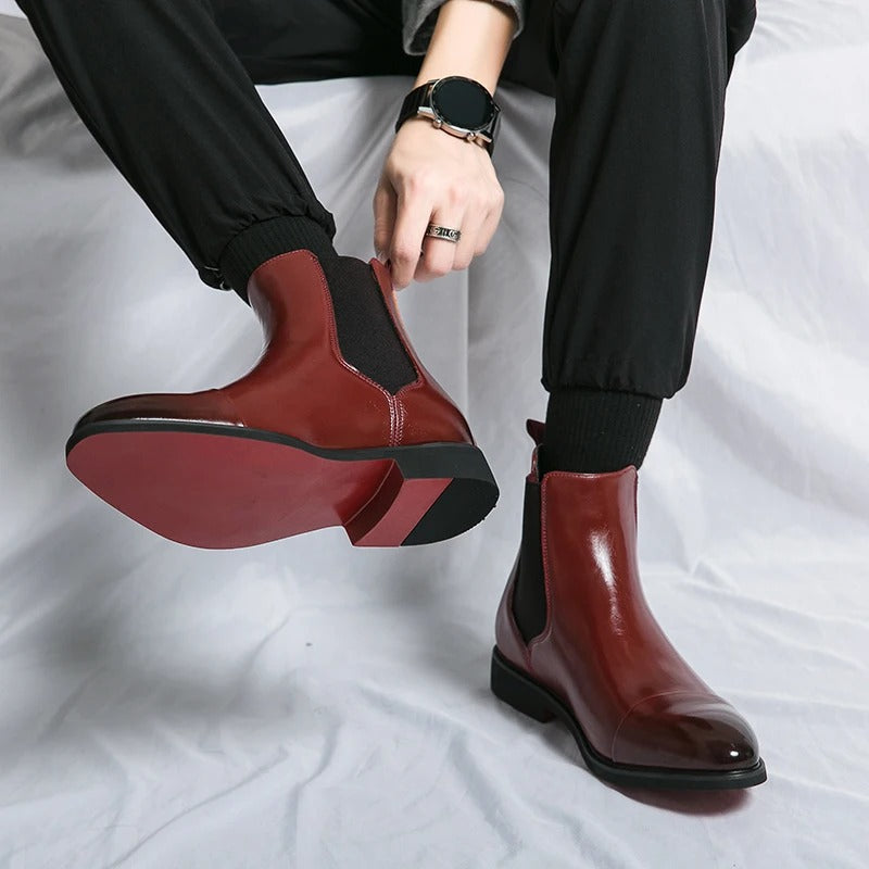 Bottines Chelsea Huntsman™ Signature Crimson