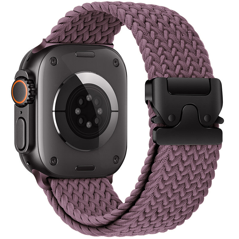 Elastic nylon parachute buckle watch strap suitable for all Apple series