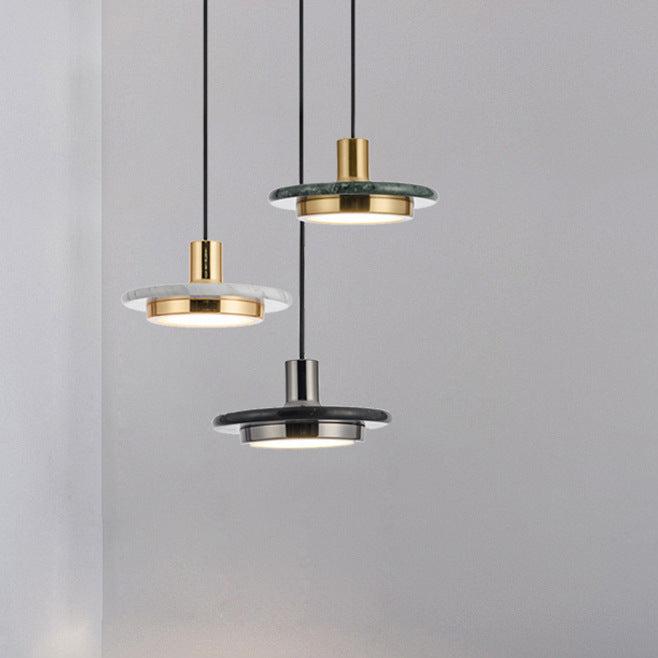 Lampe à suspension en marbre élégante et moderne