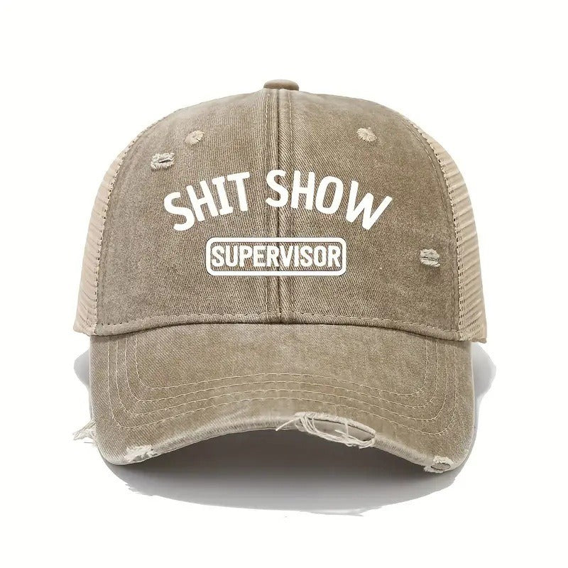 Shit Show Supervisor baseballkeps