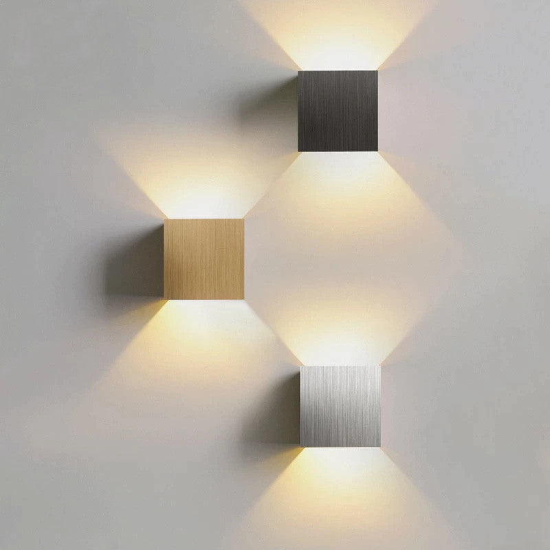 Recht - moderne Nordic Design wandlamp LED