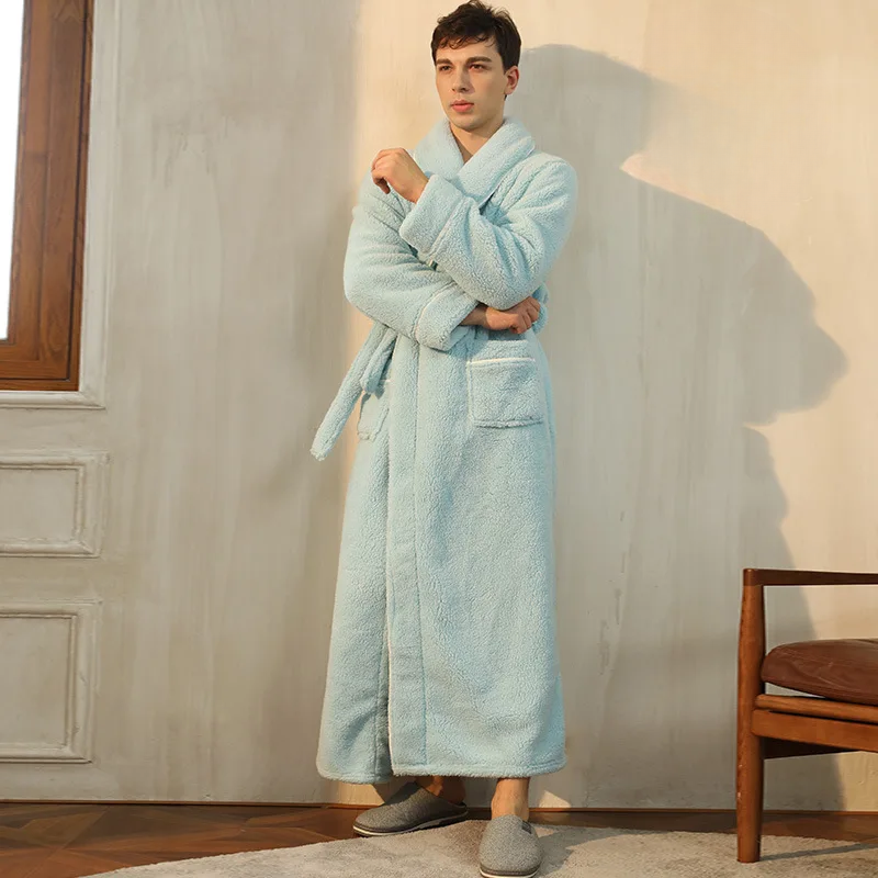 FleeceComfort – Flannel winter bathrobe