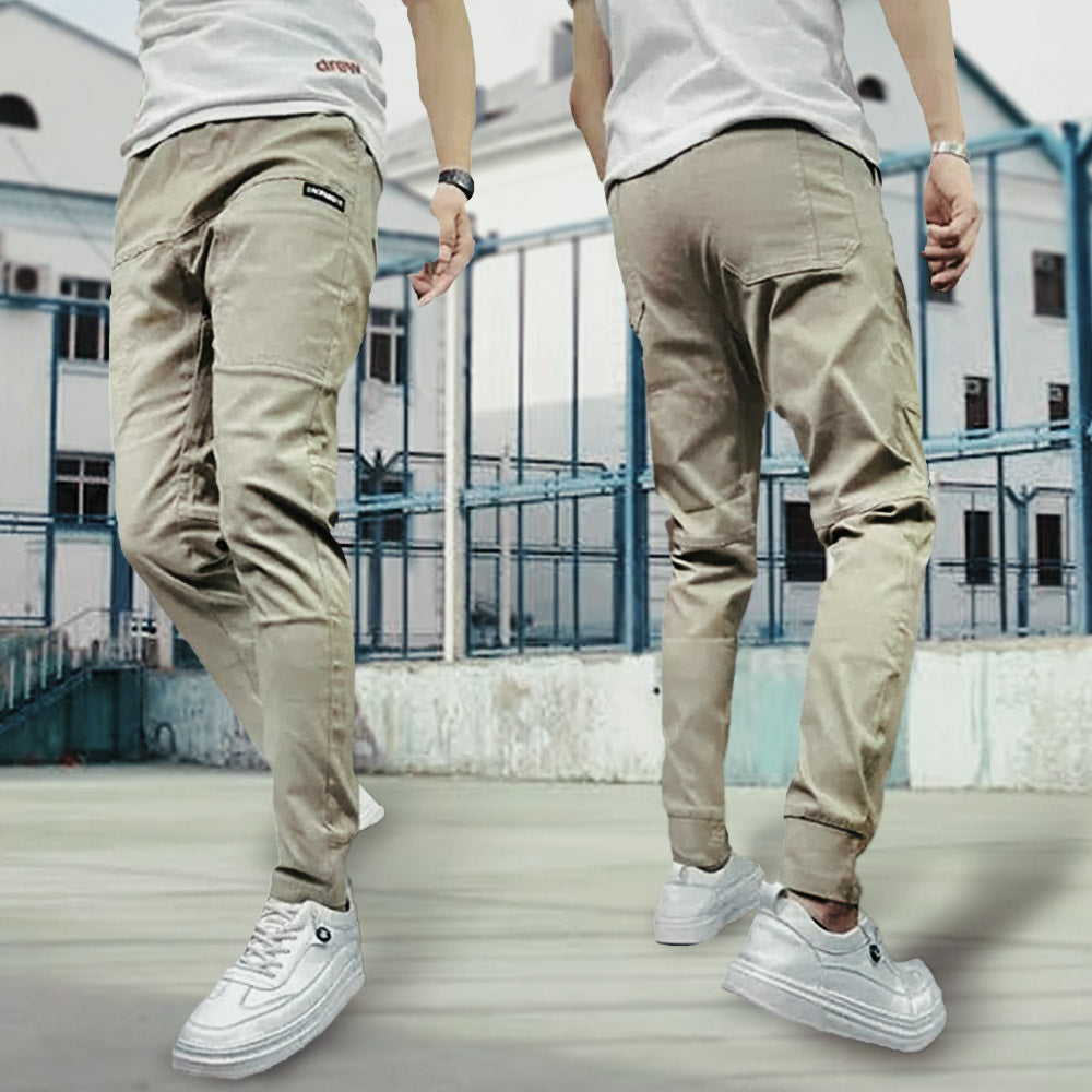 Pantalon cargo confortable et extensible