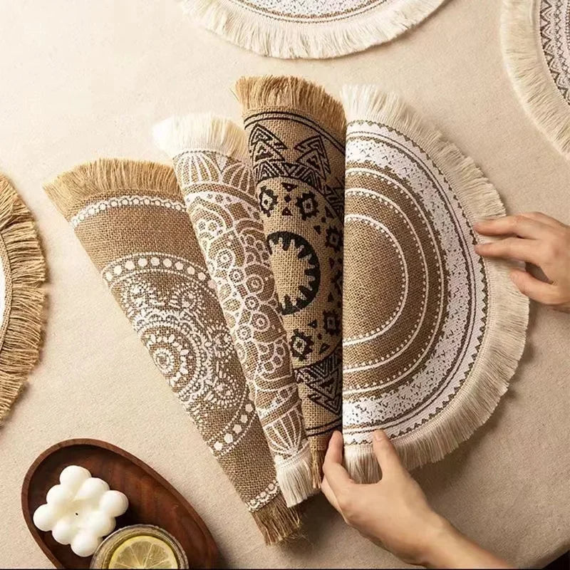 Boho Tischsets 4er Set