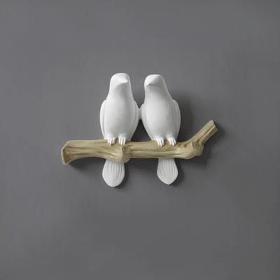 Singing Birds Hanger Wall Sculpture