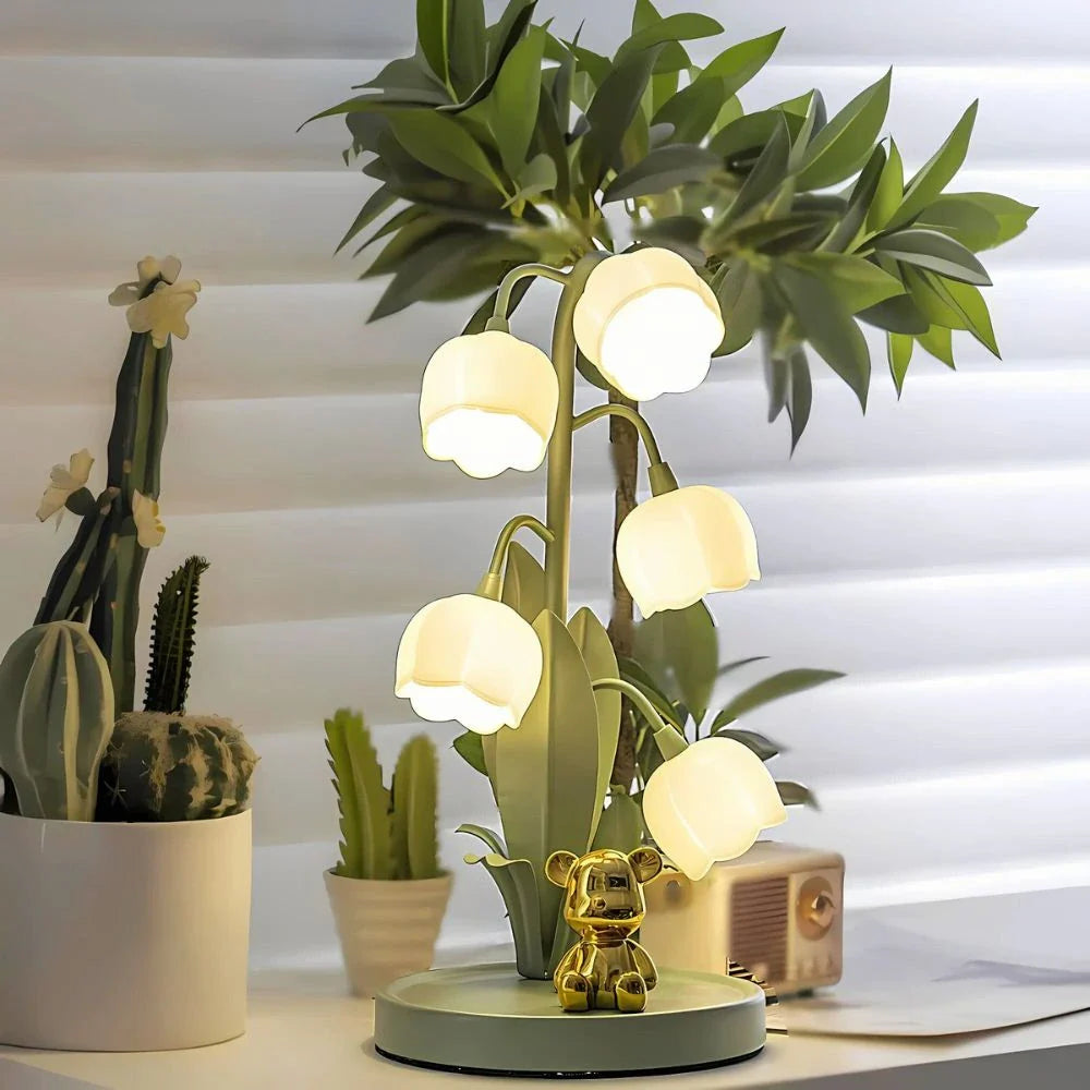 Bell Orchid Lamp